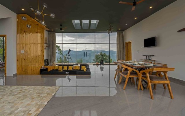 SaffronStays Glasshouse Celeste Ranikhet luxurious glass villa with breathtaking views All clear roads
