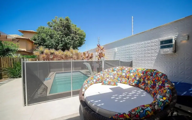 Bz85 Casa com Piscina 200m da praia