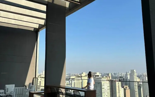 Studio na avenida 9 de julho