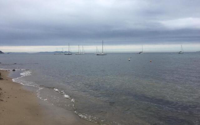 T2 à 2 minutes de la plage