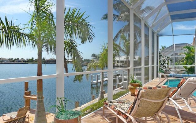 Waterfront Home With Views, Pool and Walk to Beach