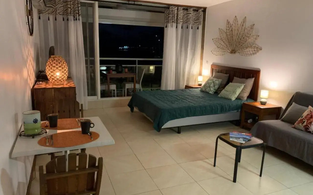 Marigot, Studio front de mer vue exceptionnelle