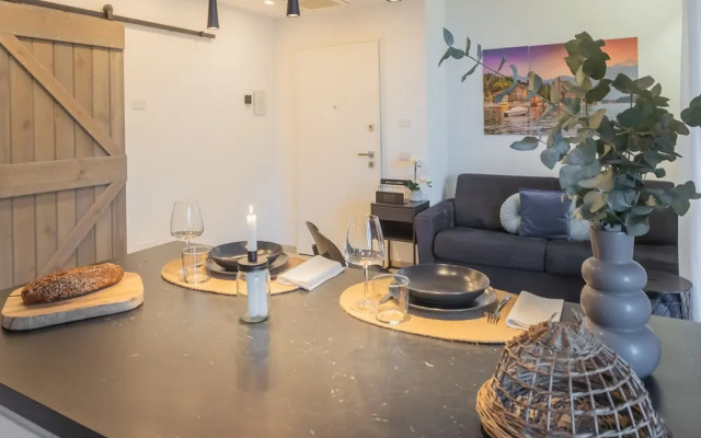 We Lake Como in Argegno