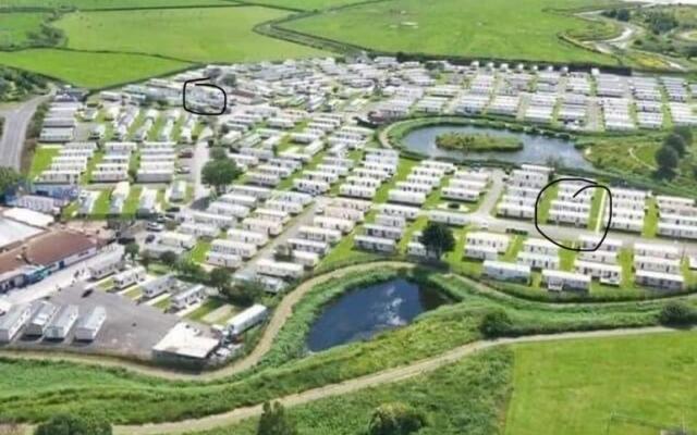 10 berth caravan on marine park in Rhyl