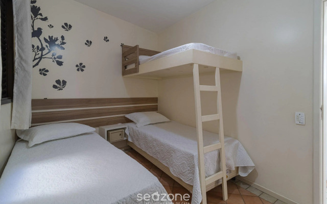 Apto Charmoso Vista Mar em Canasvieiras EMP2201