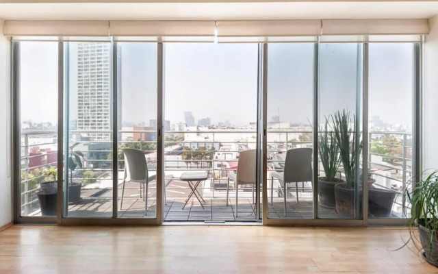 Sky Coyoacan Depto con terraza privada