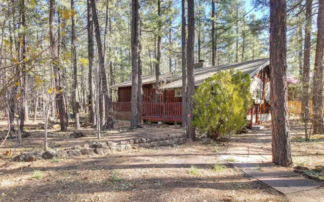 Near Hiking & Golfing: Pinetop Cabin w/ Deck