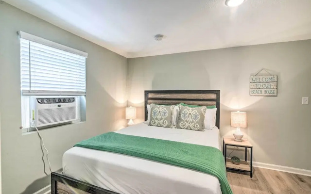 1 Mi to Seawall: Dog-friendly Galveston Home!