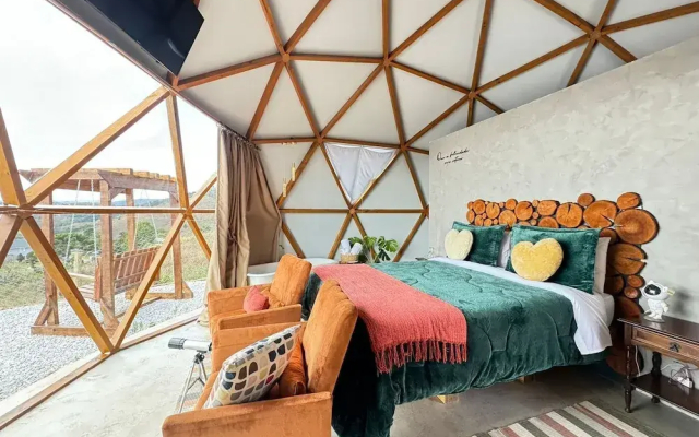 Domo Geodésico com banheira - Cottages_and_Houses in Campos do Jordao - Photo 2