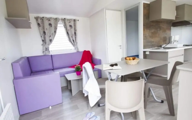 Mobile Home in Bessan With Communal Pool