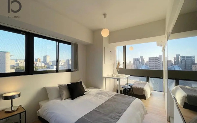Near Peace Park, Beautiful 1 BR Apartment, 6Ppl – Guest Rooms – Hiroshima