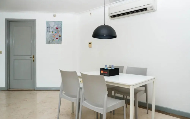 Spacious 3BR with Balcony at Puri Casablanca Apartment