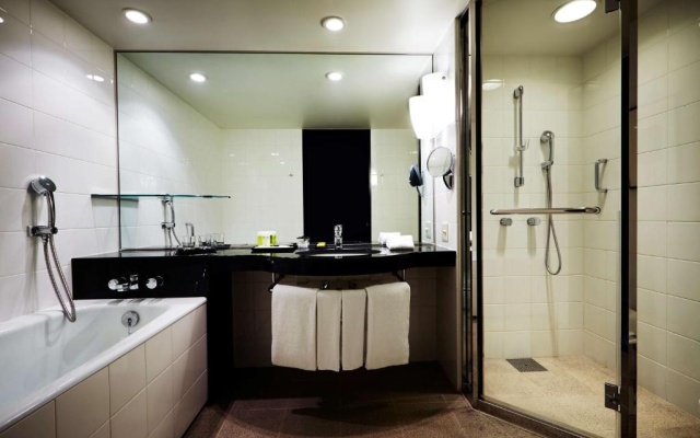 Deluxe Double room with ocean sunset view (풀 더블 침대) 사진 2