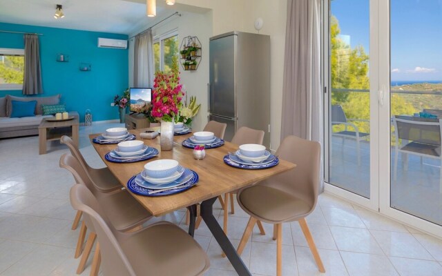 Modern Villa in Volimes with Pool And Parking