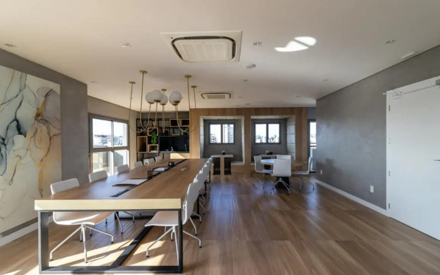 Studio de luxo mobiliado em Moema