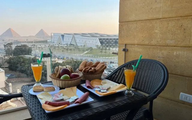 Asia Grand Museum & Pyramids View