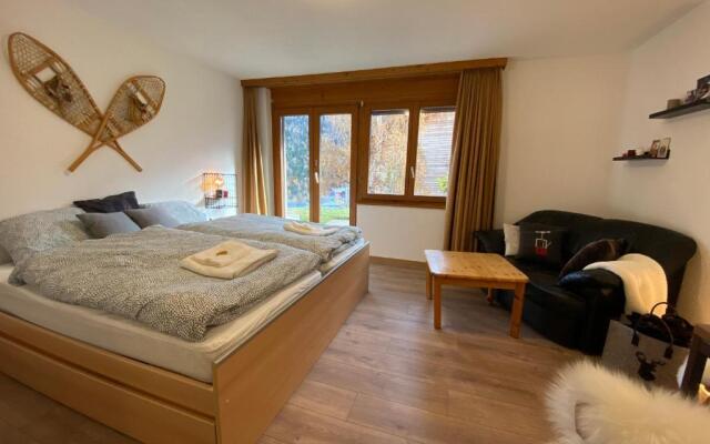 Haus Alpalin - 2 adjacent studios 'Mischabel', cosy, central, 4p