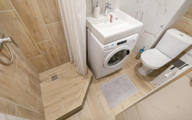 In an apartment on Taininskaya Street