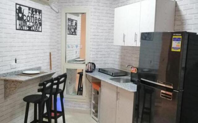 Comfortable studio pool view hurgada palma