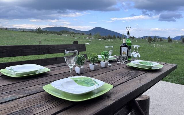 Cabin in Nature With View of the Durmitor Mountain