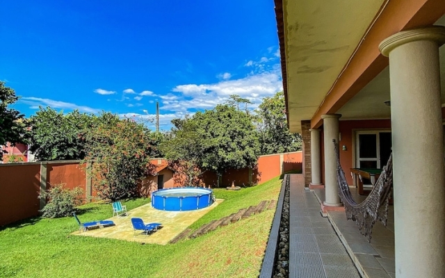 Paz e muito verde na Granja Viana