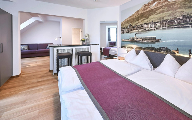 Hotel Central Luzern – Guest Rooms – Lucerne