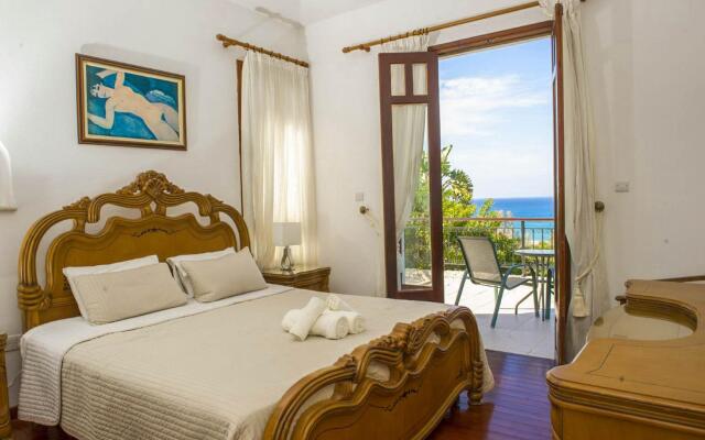 Villa Minoas Large Private Pool Walk to Beach Sea Views A C Wifi Eco-friendly - 2565