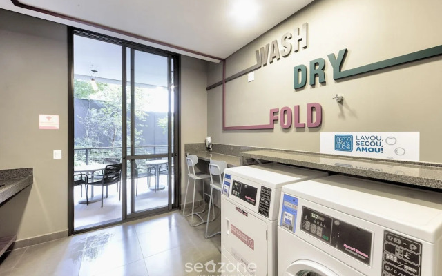 Studio With Balcony 100m From Puc-pompeia Puq0208