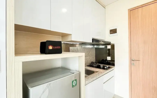 Soft Neutral Studio At B Residence Apartment