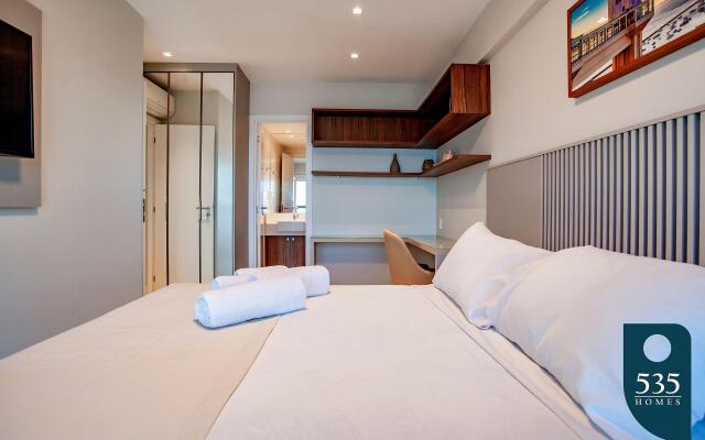 2 Quartos Com Home Office Vista Mar na Barra