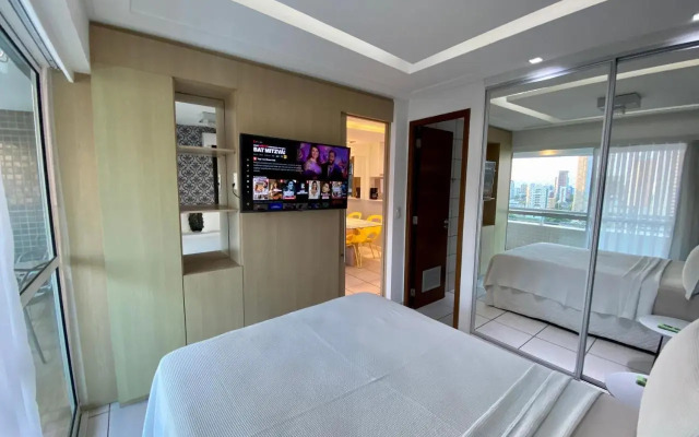 APARTAMENTO 17º Andar Beira Mar com 2 QUARTOS