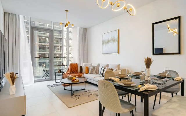 Manzil - 1BR District One Waterfront Living