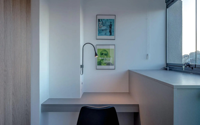 Studio 23º andar com piscina aquecida e A/C
