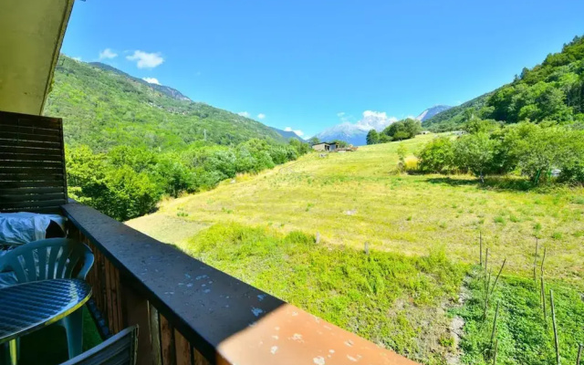 Apartment With 2 Bedrooms in La Perriere Courchevel, With Wonderful Mountain View, Furnished Garden and Wifi - 6 km From the Slopes