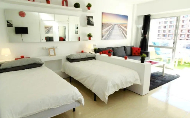 Appartement 1st lign on the beach