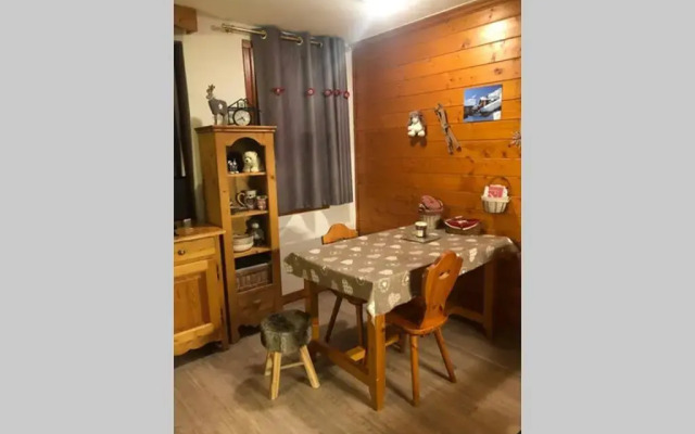 Chaleureux studio Valloire pied des pistes