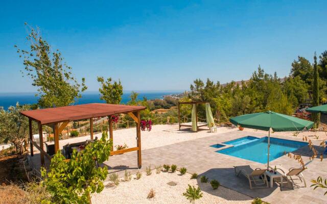 Villa Paradiso Sunset Private Pool Walk to Beach Sea Views A C Wifi - 3072