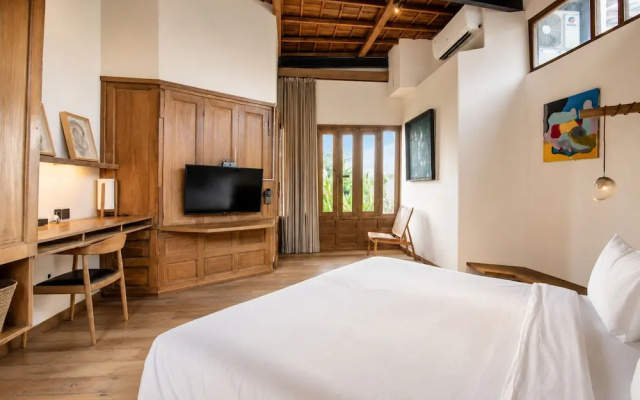 BA Villa 9 1 BR Villa 800m to Echo bea Elegant 1-br Villa With Pool 800m to Echo Beach – Guest Rooms – Pererenan