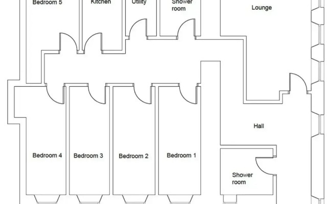 Royal Mile 5 BR Apartment nr Castle