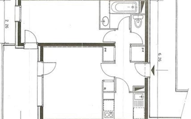 Appartement Valmorel, 2 pièces, 6 personnes - FR-1-291-764