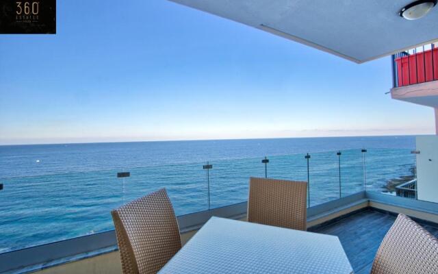 Sliema Seafront 3BR - opposite Beach - AC & Wifi by 360 Estates