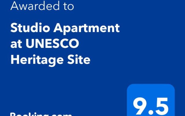Studio Apartment at UNESCO Heritage Site