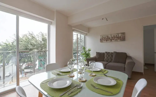 Moderno dpto en Barranco con piscina y gimnasio