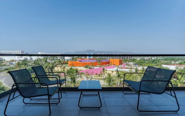 Apartment with pool 3 beds in Acapulco