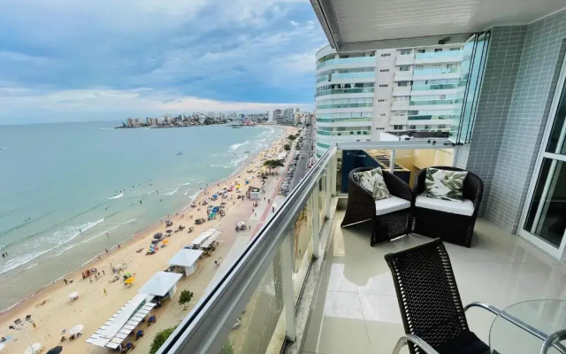 Topíssimo apartamento beira mar praia do morro