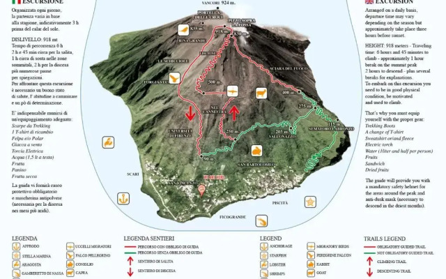 Stromboli Trekking Accommodation - Room and Excursion for 2 included