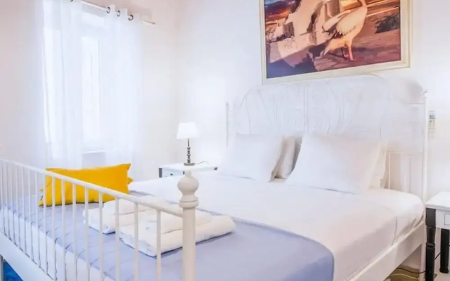 Like a White Seagull in the Heart of Mykonos