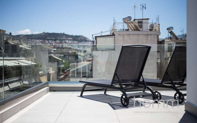 37.5m² homm Penthouse in Athens with 43m² Terrace