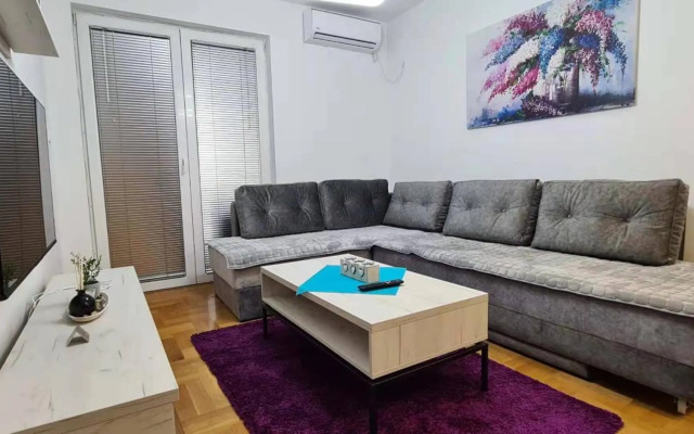 Stylish Violet & Modern Apartment