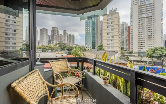 Apt With Balcony, Near Shopping Morumbi PPE0302 - Apartment in เซาเปาลู - Photo 4